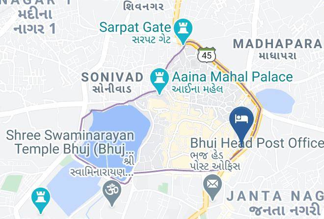 Bhuj - Hotel Nityanand Residency Maps