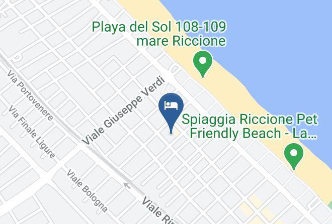Rimini - Hotel Nives Maps