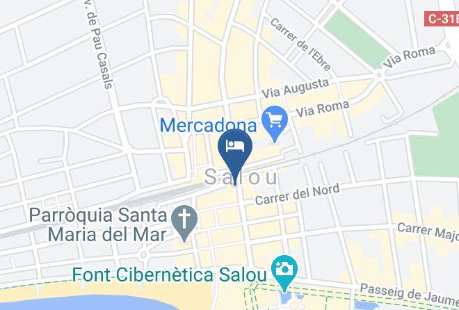 Tarragona - Hotel Niza Salou Maps