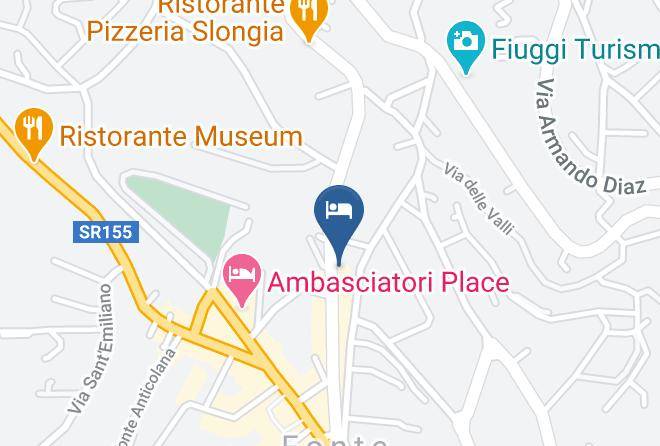 Frosinone - Hotel Nizza Maps