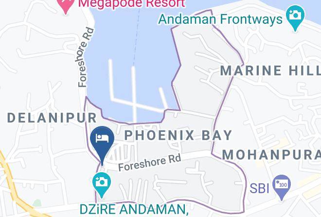 Hotel Nk International Map