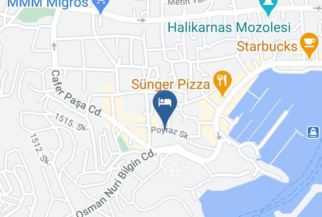 Bodrum - Hotel No 20 Ortakent Maps