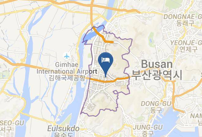 Sasanggu - Hotel No 25 Sasang Gu Busan Maps