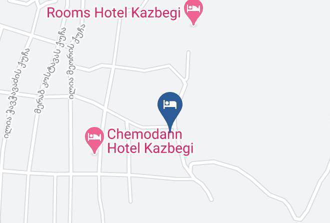 Georgia - Hotel Noa Kazbegi Maps