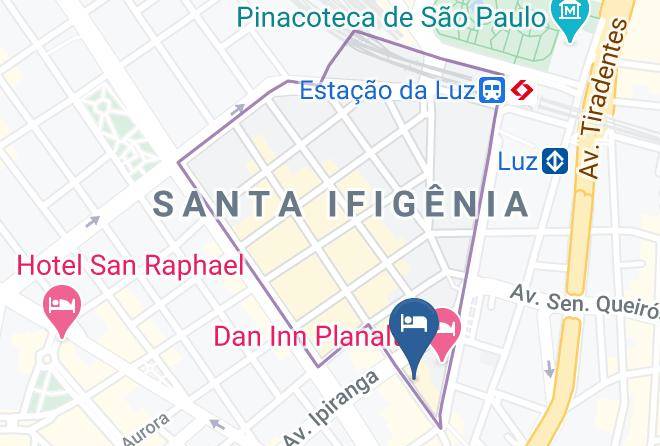 Sao Paulo Republica - Hotel Nobilis Maps
