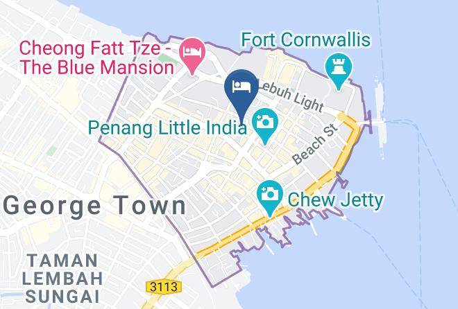 Georgetown - Hotel Noble Maps