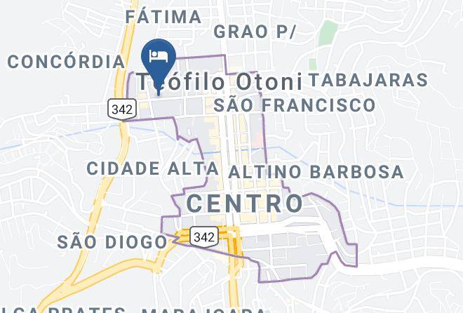 Teofilo Otoni - Hotel Nobre Palace Maps
