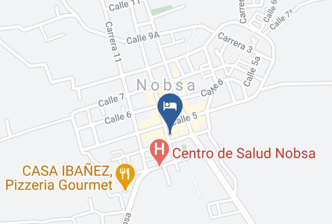 Nobsa - Hotel Nobsa Colonial Maps