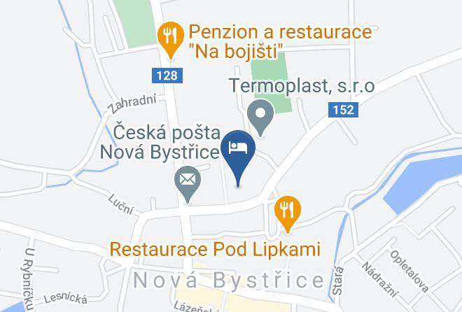 Jindrichuv Hradec - Hotel Nobys Maps