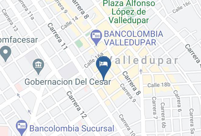 Valledupar - Hotel Noe Plaza Maps