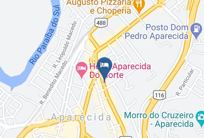 Aparecida - Hotel Nogueira Maps