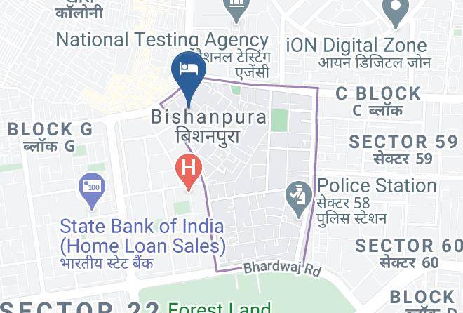 Noida - Hotel Noida Suites Maps