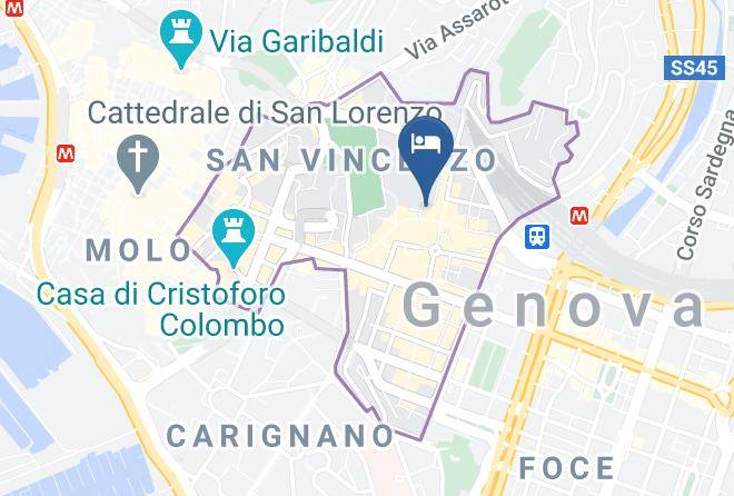 Genoa - Hotel Nologo Maps