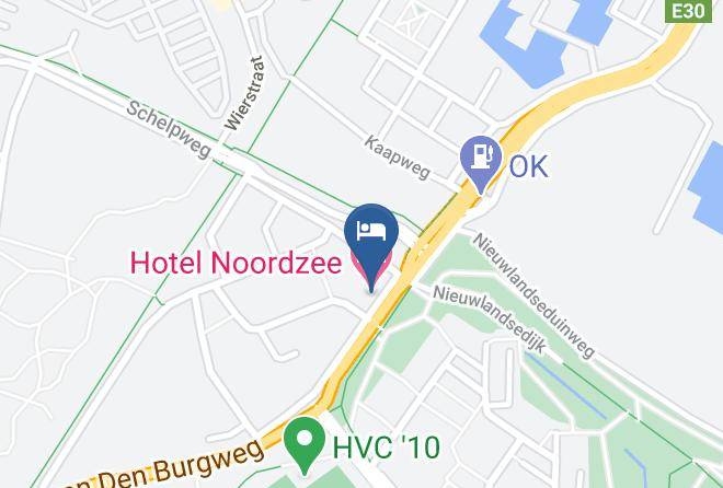 Hotel Noordzee Map