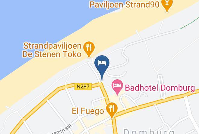Veere - Hotel Noordzee Maps