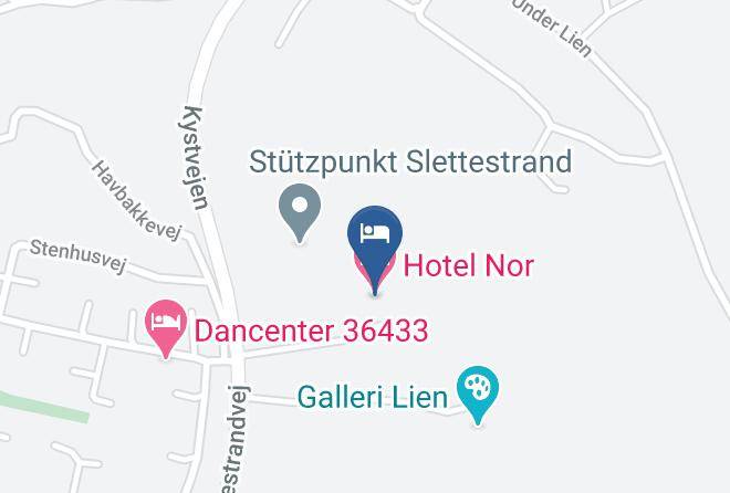 Fjerritslev - Hotel Nor Maps
