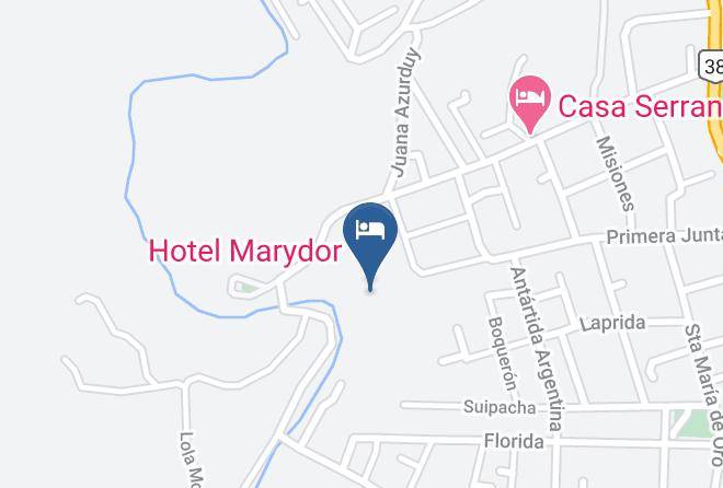 Punilla Department - Hotel Nor Tomarza Maps