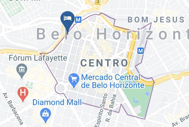 Belo Horizonte - Hotel Norato Maps