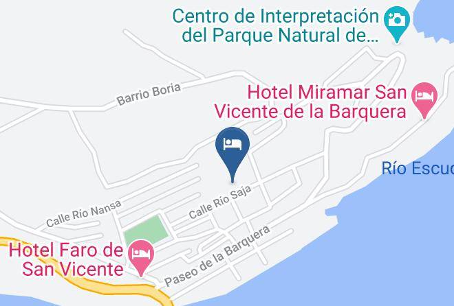 San Vicente De La Barquera - Hotel Noray Maps