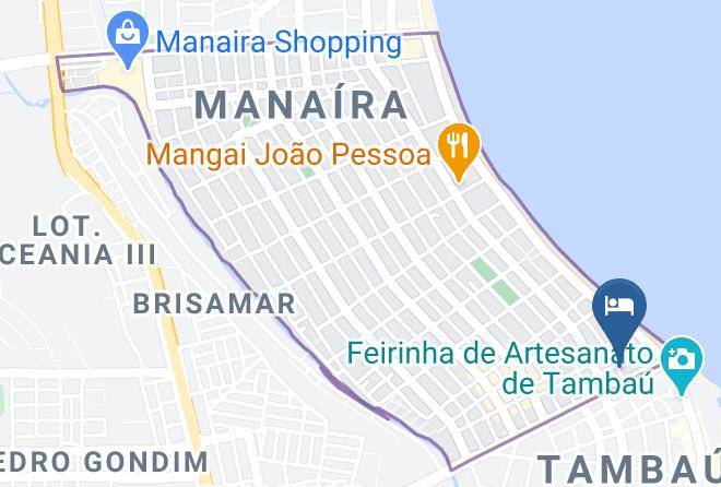 Joao Pessoa - Hotel Nord Easy Connect Maps