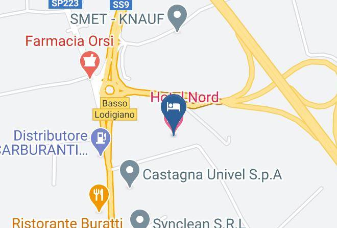 Lodi - Hotel Nord Maps