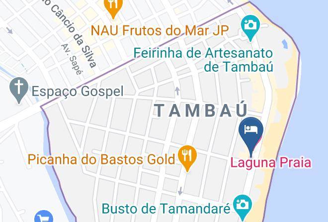 Joao Pessoa - Hotel Nord Luxxor Tambau Maps