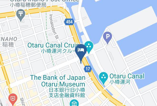 Otaru City - Hotel Nord Otaru Maps