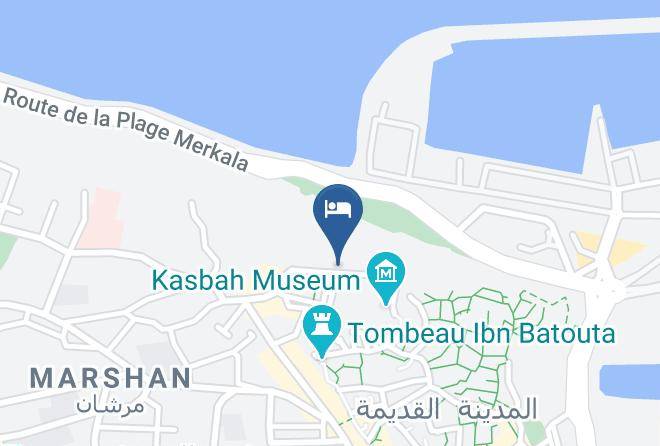 Tangiers - Hotel Nord Pinus Tanger Maps