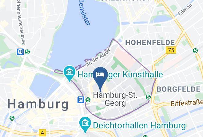 Stadt Hamburg - Hotel Nord Maps