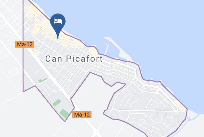 Baleares - Hotel Nordeste Playa Maps