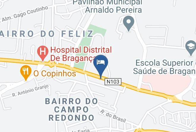 Santa Maria - Hotel Nordeste Shalom Maps