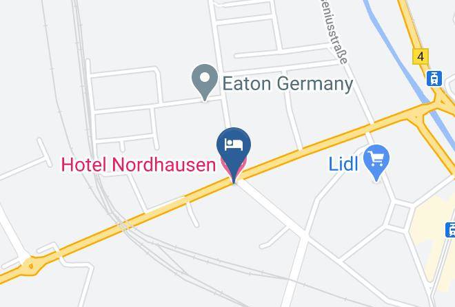 Nordhausen - Hotel Nordhausen Maps