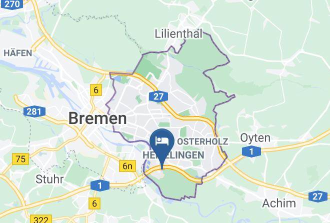 Stadt Bremen - Hotel Nordraum Maps