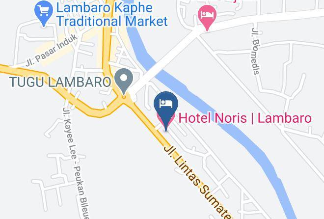 Aceh Besar Regency - Hotel Noris Lambaro Maps