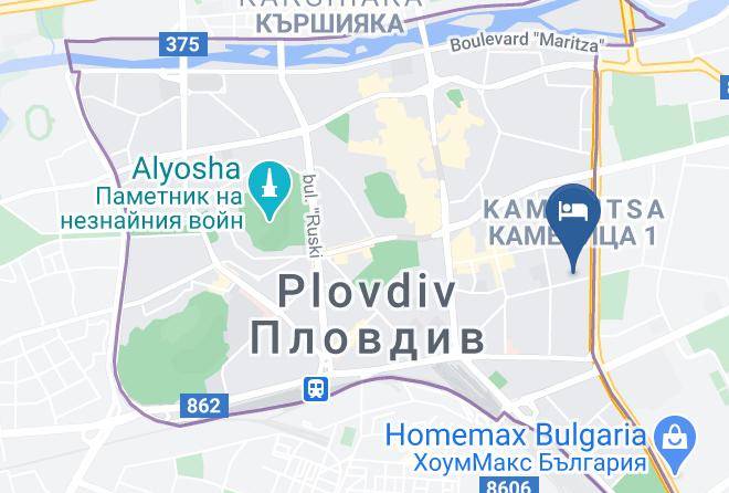 Plovdiv Kv Kamenitsa - Hotel Noris Maps