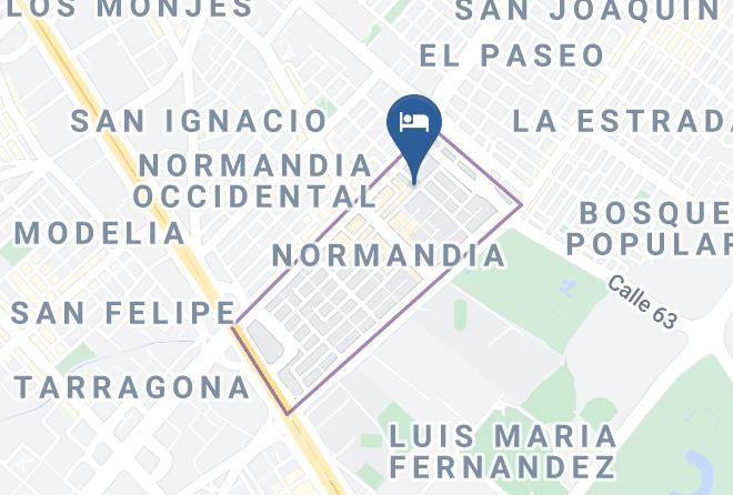 Hotel Normandia Gold Map