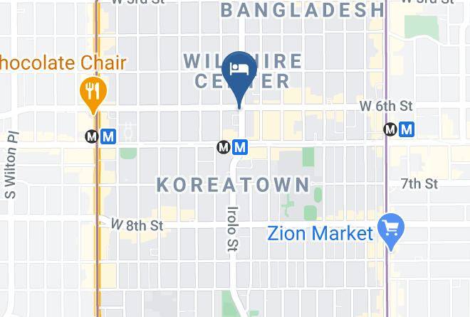 Hotel Normandie La Map