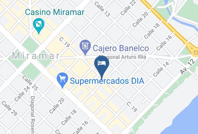 General Alvarado Partido - Hotel Normandie Miramar Maps
