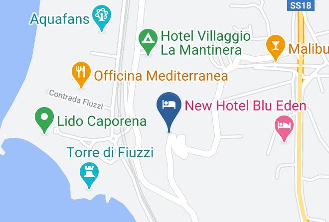 Cosenza - Hotel I Normanni Maps
