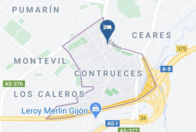 Asturias - Hotel Norte Maps