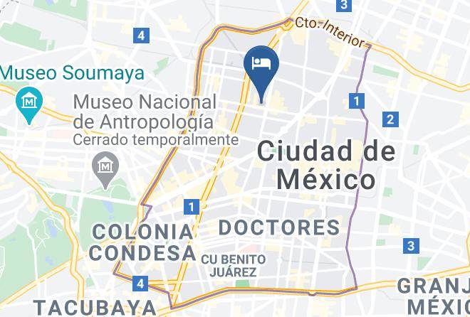Cuauhtemoc - Hotel Norte Maps