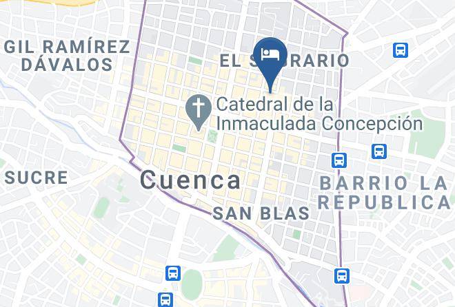 Cuenca - Hotel Norte Maps
