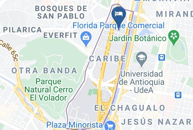Medellin - Hotel Norte Real Maps