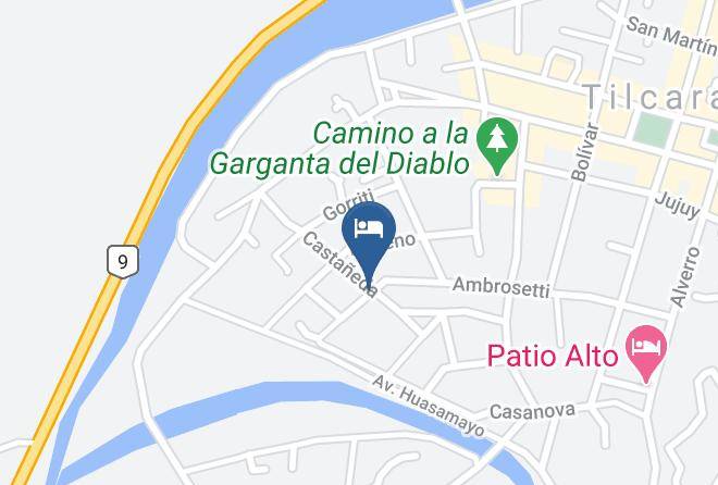 Tilcara - Hotel Norte Rupestre Maps