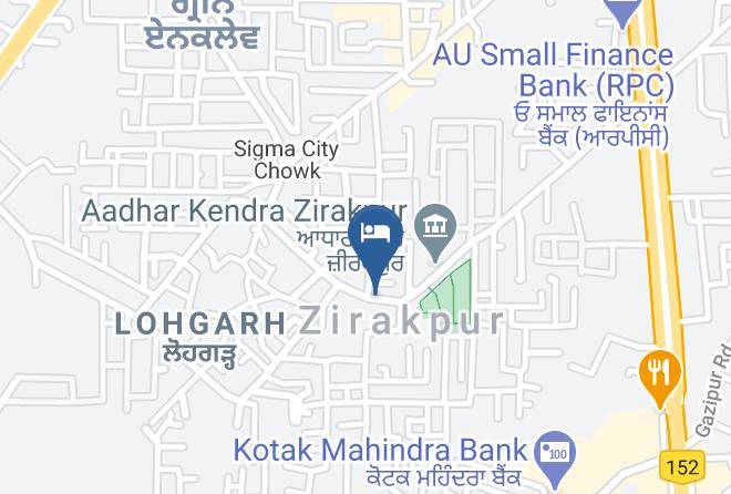 Zirakpur - Hotel North Inn Maps