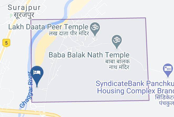 Panchkula - Hotel North Park Maps