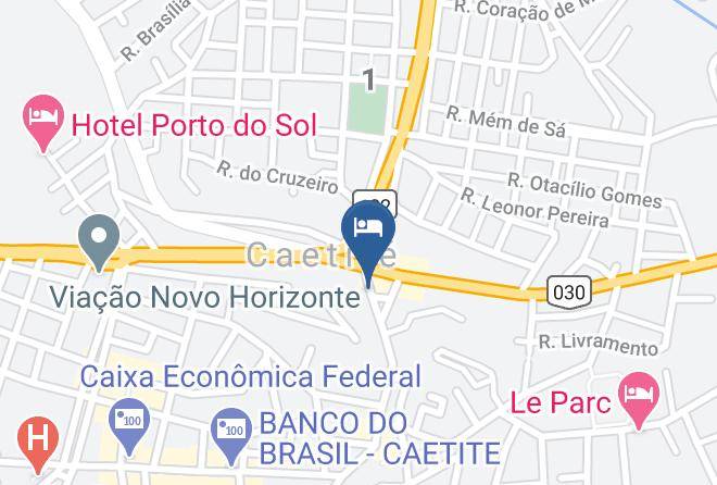 Caetite - Hotel Nossa Senhora Aparecida Maps