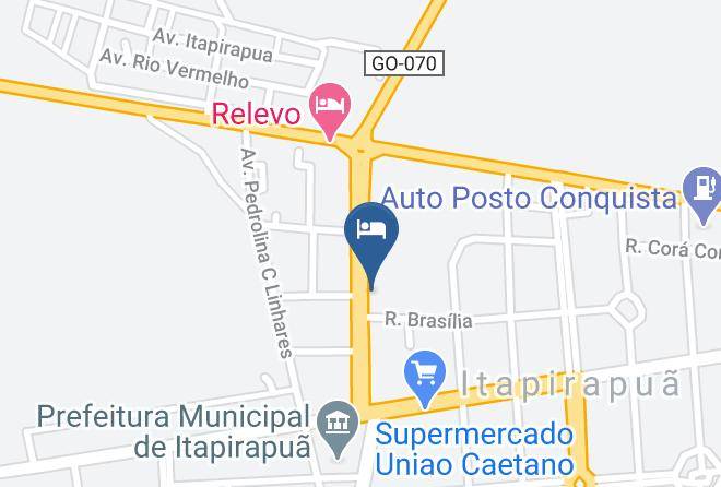 Itapirapua - Hotel Nossa Senhora Aparecida Maps