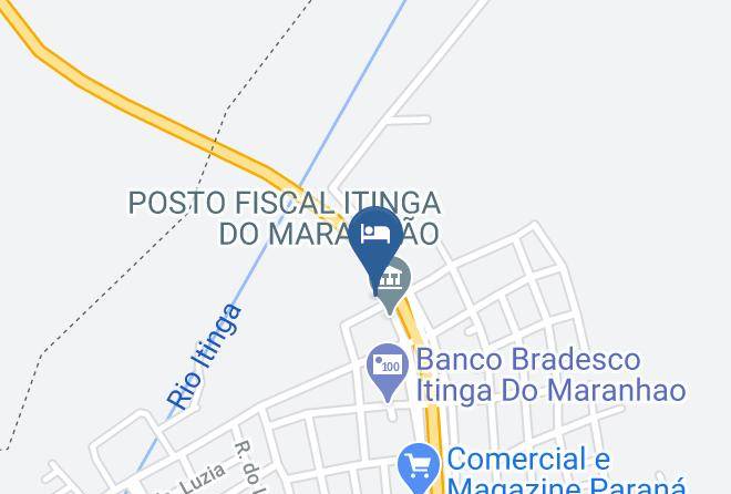 Hotel Nossa Senhora Aparecida Map