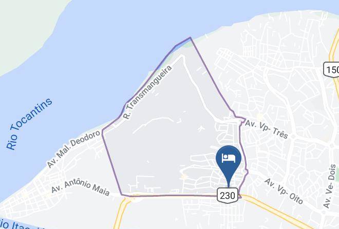 Hotel Nossa Senhora De Nazare Map